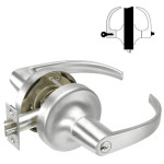 PB5307LN Yale Entrance Lever Lock ANSI F81/F82