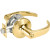 5407LN PB Yale Entrance Lever Lock