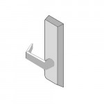 AU628F Yale Exit Device Trim For Rim & Rod-Passage Lever 