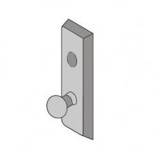 CO622F Yale Exit Device Trim For Rim & Vertical Rod - Escutcheon x Knob & Less Cylinder