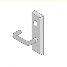 CR356F Yale Exit Device Trim For Mortise Devices - Escutcheon x Lever & Less Cylinder