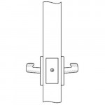 838A Yale Mortise Double Dummy Trim Lever Grade 1