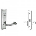 8801FL CRCN Yale Mortise Passage Lever Lock Grade 1