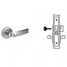 8802FL JNR Yale Mortise Privacy Lever Lock Grade 1