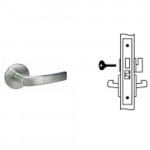 8802FL PBR Yale Mortise Privacy Lever Lock Grade 1