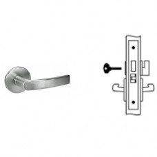 8802FL PBR Yale Mortise Privacy Lever Lock Grade 1