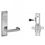 8807FL CRCN Yale Mortise Entrance Lever Lock Grade 1