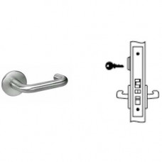 8807FL CRR Yale Mortise Entrance Lever Lock Grade 1