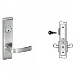 8807FL MOCN Yale Mortise Entrance Lever Lock Grade 1