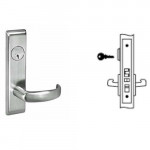 8807FL PBCN Yale Mortise Entrance Lever Lock Grade 1