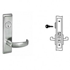 8807FL PBCN Yale Mortise Entrance Lever Lock Grade 1