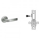 8807FL PBR Yale Mortise Entrance Lever Lock Grade 1