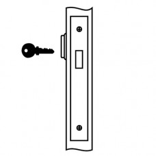 8814 Yale Mortise Single Cylinder Deadlock Grade 1