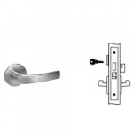 8822FL MOR Yale Mortise Dormitory Lever Lock Grade 1