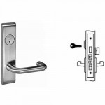 8847FL CRCN Yale Mortise Apartment Lever Lock Grade 1