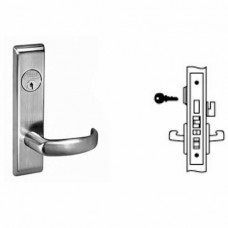 8847FL PBCN Yale Mortise Apartment Lever Lock Grade 1