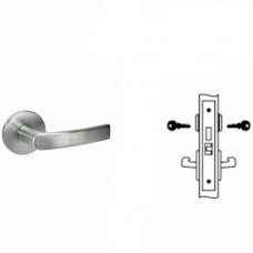 MOR8860-2FL Yale Mortise Store Door Lever Lock Grade 1 - ANSI F14