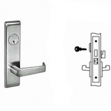 8860FL AUCN Yale Mortise Room Door Lever Lock Grade 1