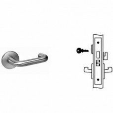 8860FL CRR Yale Mortise Room Door Lever Lock Grade 1