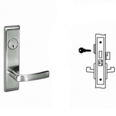 8860FL MOCN Yale Mortise Room Door Lever Lock Grade 1