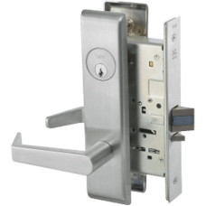 8805FL AUCN Yale Mortise Storeroom Lever Lock Grade 1