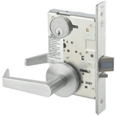 8808FL AUR Yale Mortise Classroom Lever Lock Grade 1